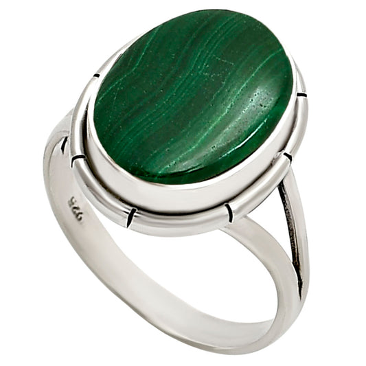 Malachite Eye Ring size-10 R-1012 SDR251294