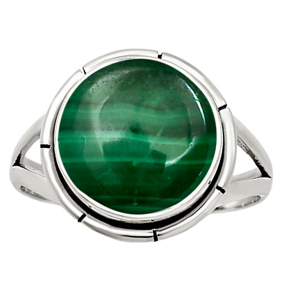 Malachite Eye Ring size-8 R-1012 SDR251303