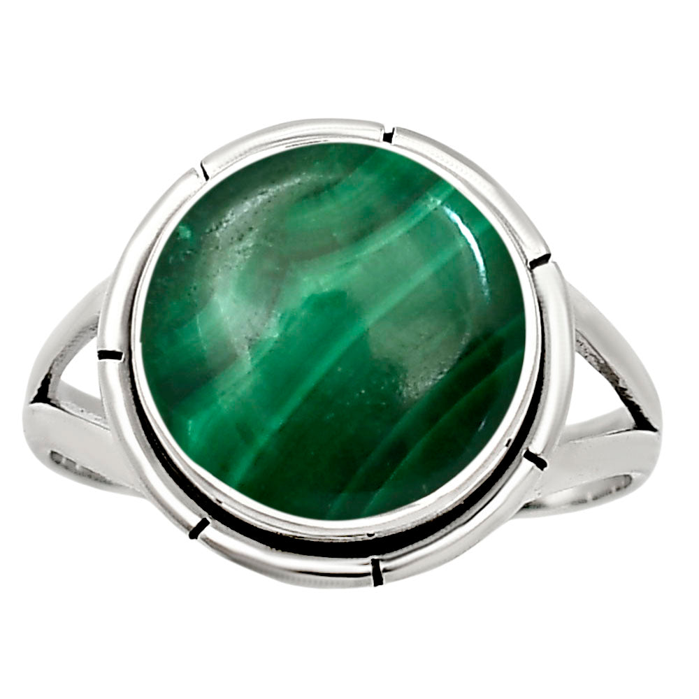Malachite Eye Ring size-7 R-1012 SDR251305