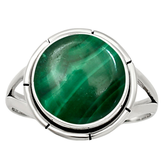Malachite Eye Ring size-7 R-1012 SDR251305
