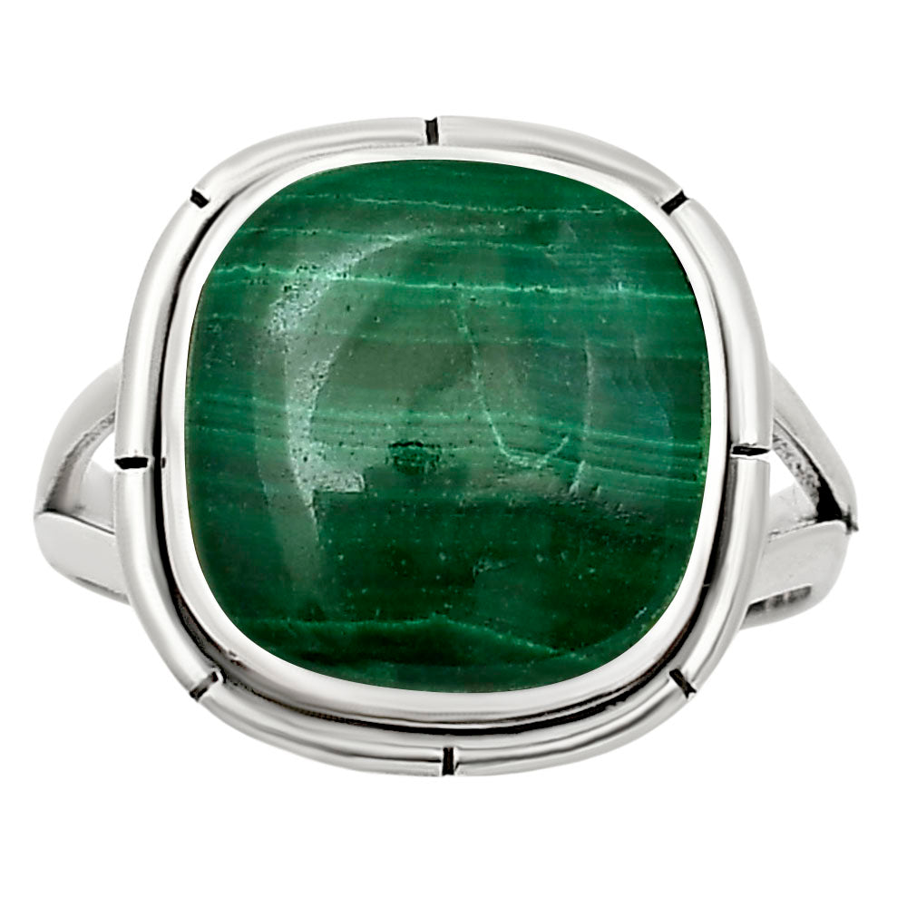 Malachite Eye Ring size-7 R-1012 SDR251318