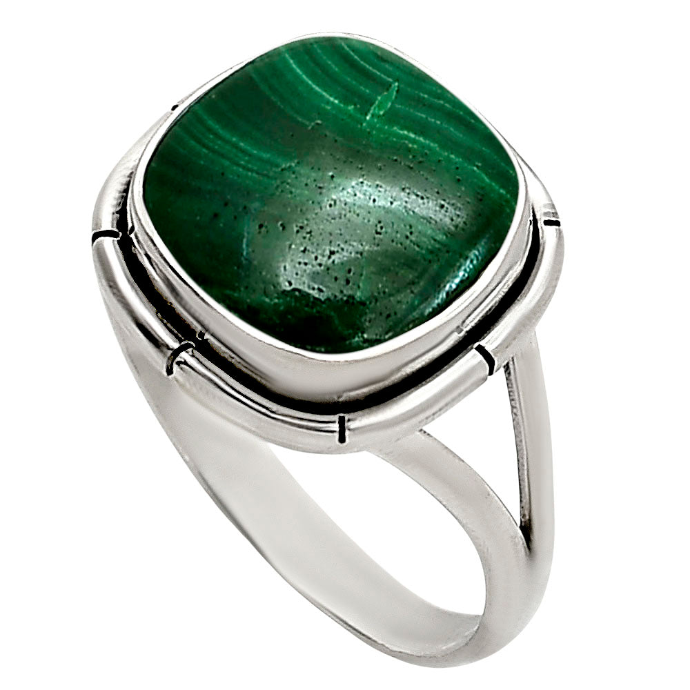 Malachite Eye Ring size-9 R-1012 SDR251324