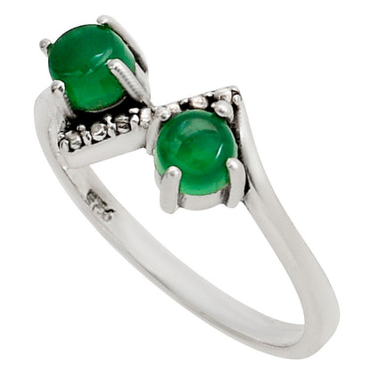 Green Onyx Ring size-7 R-1184 SDR251479