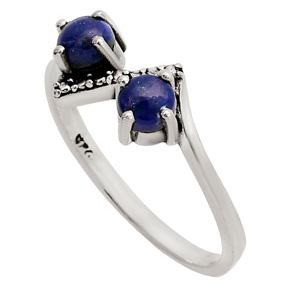 Lapis Lazuli Ring size-7 R-1184 SDR251484