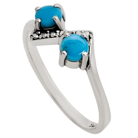 Sleeping Beauty Turquoise Ring size-7 R-1184 SDR251492