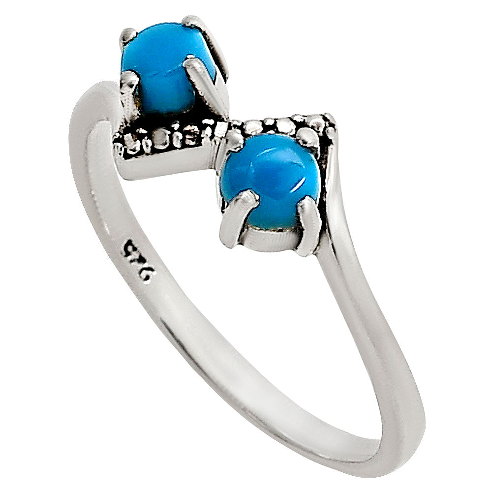 Sleeping Beauty Turquoise Ring size-8 R-1184 SDR251494