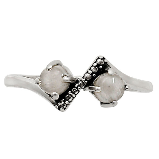 Srilankan Moonstone Ring size-8 R-1184 SDR251502