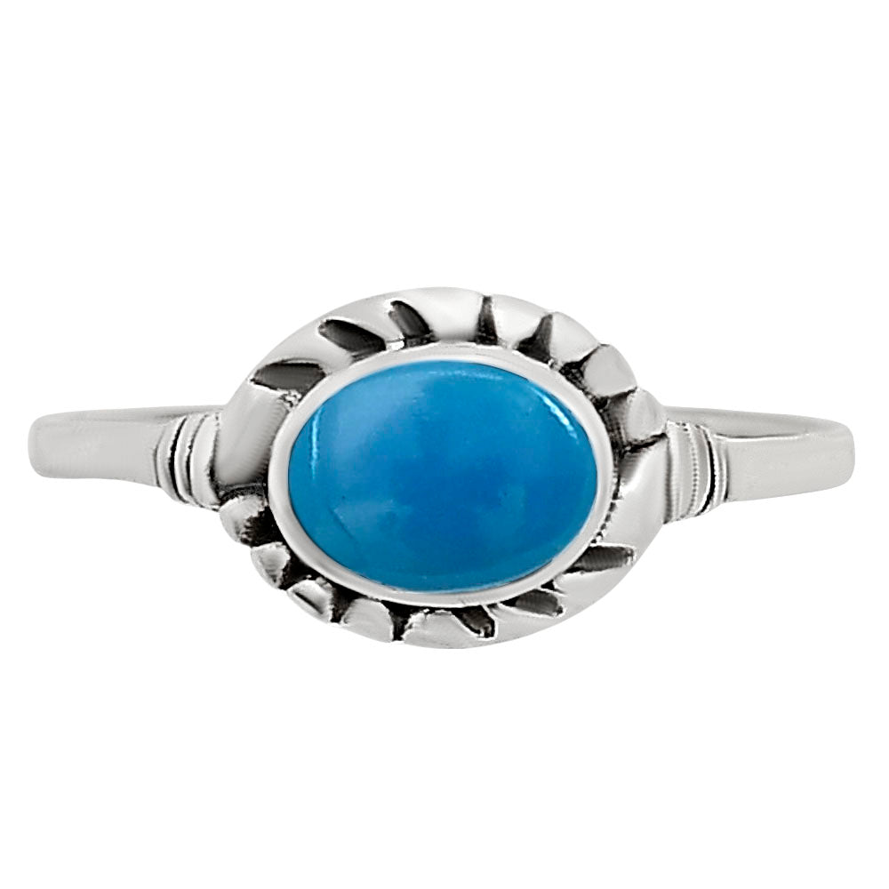 Sleeping Beauty Turquoise Ring size-5 R-1292 SDR251532