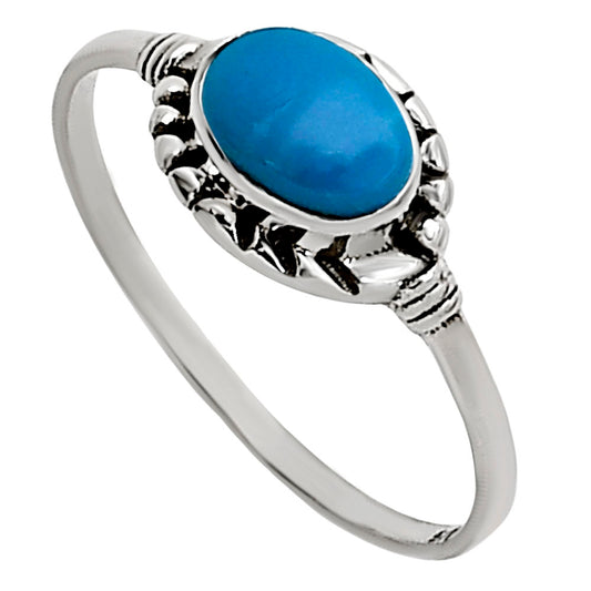 Sleeping Beauty Turquoise Ring size-5 R-1292 SDR251532