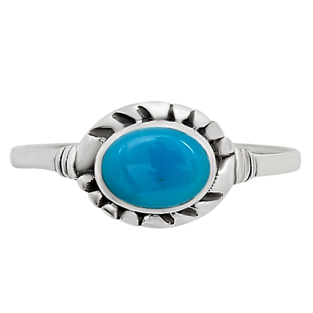 Sleeping Beauty Turquoise Ring size-7 R-1292 SDR251537