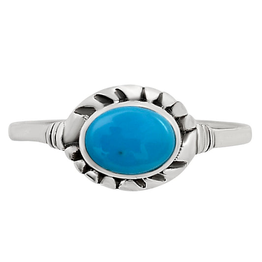 Sleeping Beauty Turquoise Ring size-8 R-1292 SDR251540