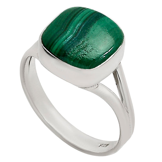 Malachite Eye Ring size-8 R-1002 SDR251661