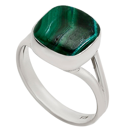 Malachite Eye Ring size-8 R-1002 SDR251669
