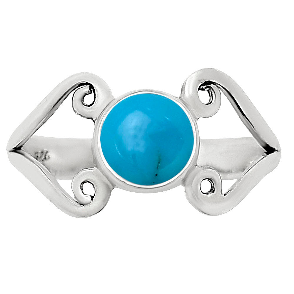 Sleeping Beauty Turquoise Ring size-8 R-1574 SDR251742