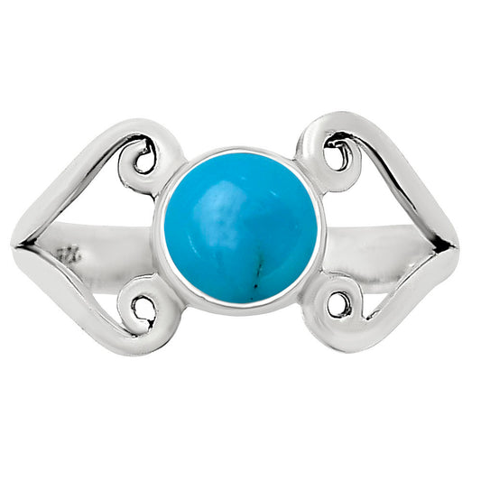 Sleeping Beauty Turquoise Ring size-8 R-1574 SDR251742