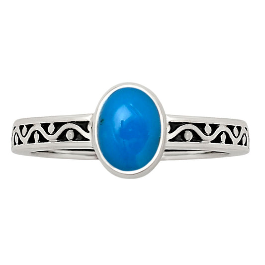 Sleeping Beauty Turquoise Ring size-5 R-1213 SDR251853