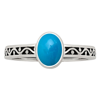 Sleeping Beauty Turquoise Ring size-5 R-1213 SDR251854