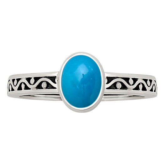 Sleeping Beauty Turquoise Ring size-5 R-1213 SDR251854