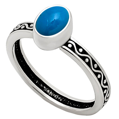 Sleeping Beauty Turquoise Ring size-5 R-1213 SDR251855