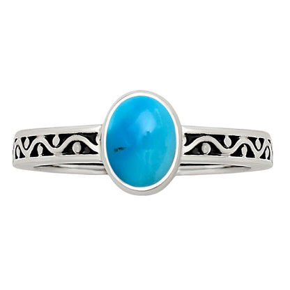 Sleeping Beauty Turquoise Ring size-6 R-1213 SDR251856