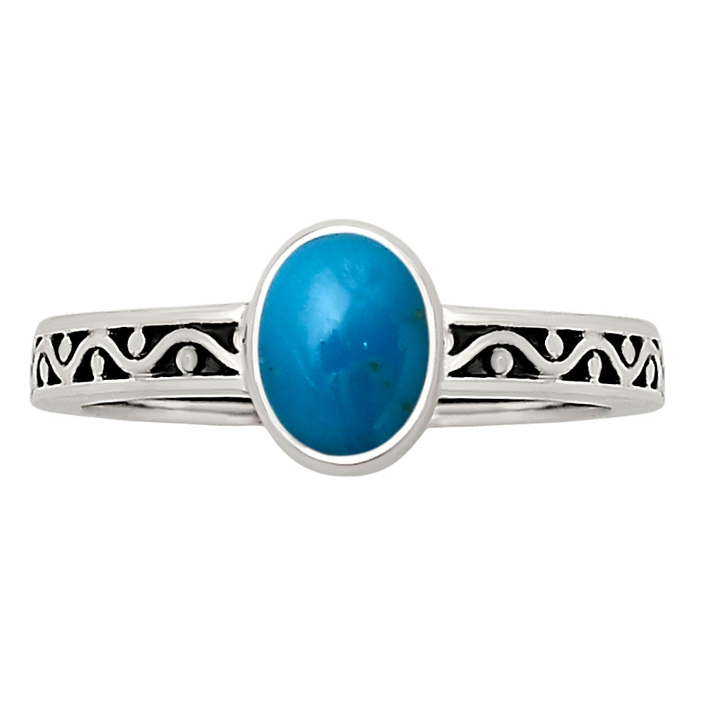 Sleeping Beauty Turquoise Ring size-7 R-1213 SDR251860