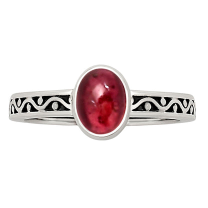 Ruby Glassfield Ring size-7 R-1213 SDR251877