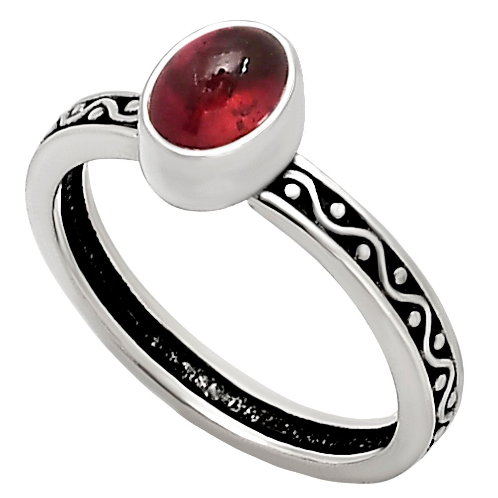 Ruby Glassfield Ring size-7 R-1213 SDR251877