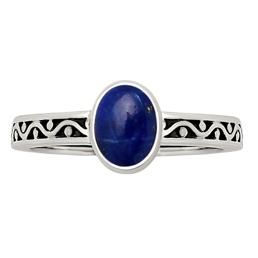 Lapis Lazuli Ring size-5 R-1213 SDR251881