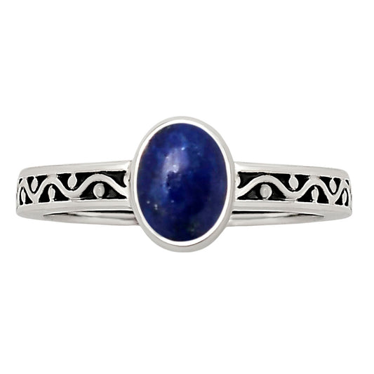 Lapis Lazuli Ring size-6 R-1213 SDR251883