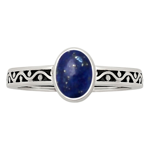Lapis Lazuli Ring size-6 R-1213 SDR251884