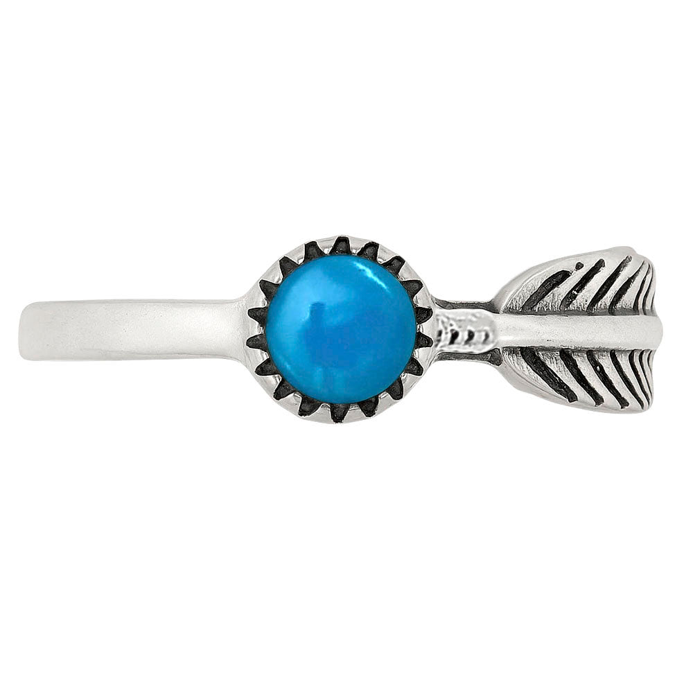 Sleeping Beauty Turquoise Ring size-4.5 R-1042 SDR251917