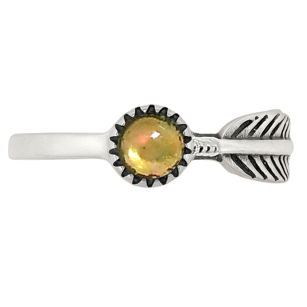 Ethiopian Opal Ring size-6.5 R-1042 SDR251942