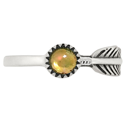 Ethiopian Opal Ring size-6.5 R-1042 SDR251942