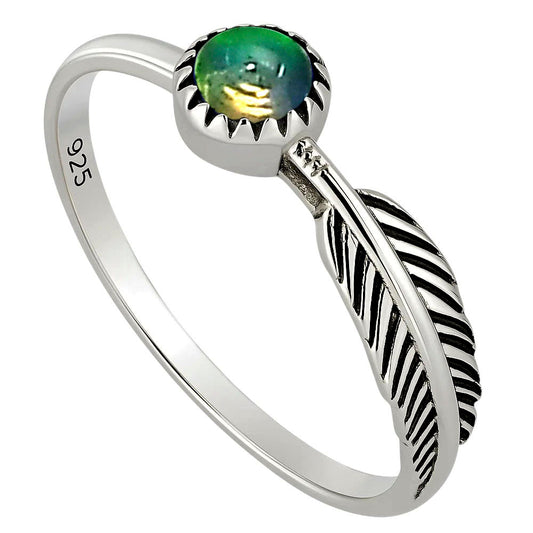 Ethiopian Opal Ring size-4.5 R-1042 SDR251944