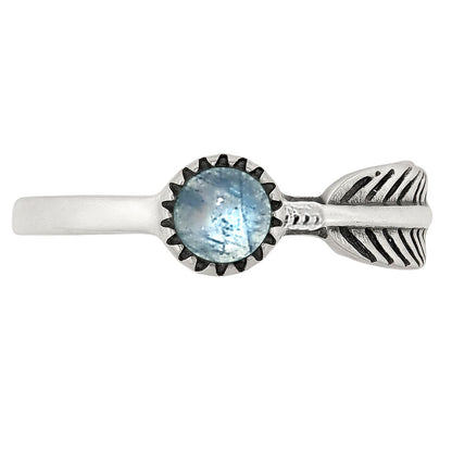 Rainbow Moonstone Ring size-6.5 R-1042 SDR251952