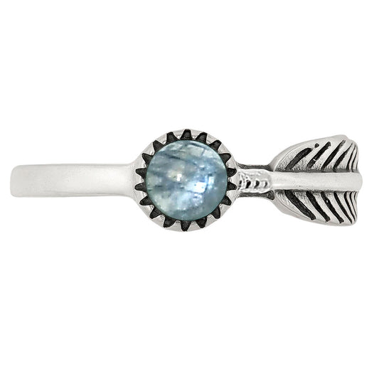 Rainbow Moonstone Ring size-7.5 R-1042 SDR251953