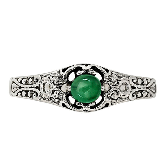 Green Onyx Ring size-6 R-1172 SDR251968