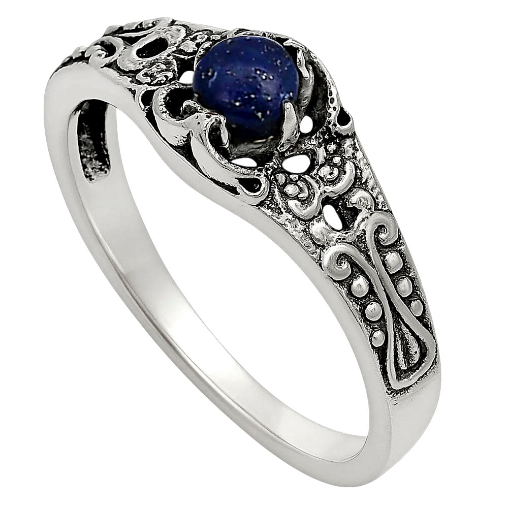 Lapis Lazuli Ring size-7.5 R-1172 SDR251977