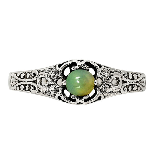 Ethiopian Opal Ring size-6 R-1172 SDR251993