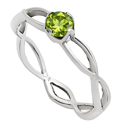 Peridot Ring size-7 R-1213 SDR252014