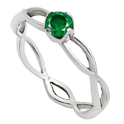 Green Onyx Ring size-8 R-1213 SDR252054