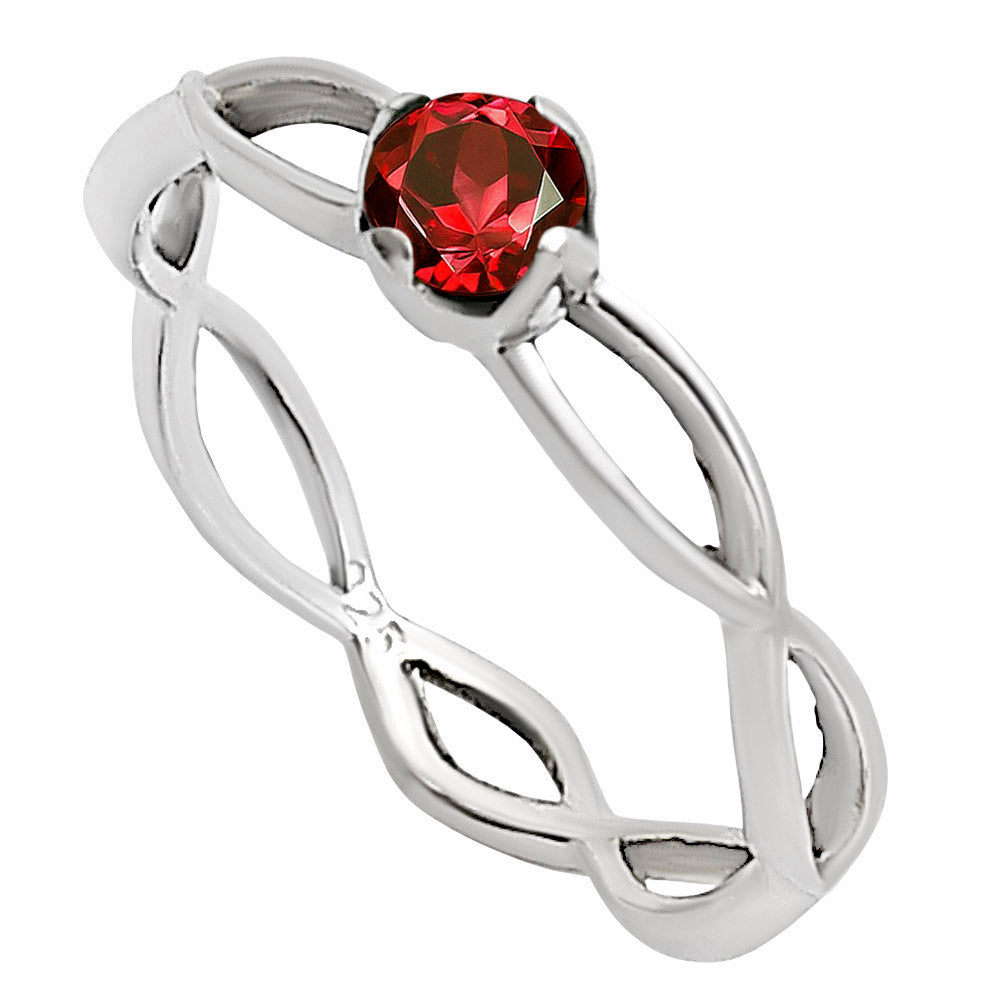 Hessonite Garnet Ring size-7.5 R-1213 SDR252058