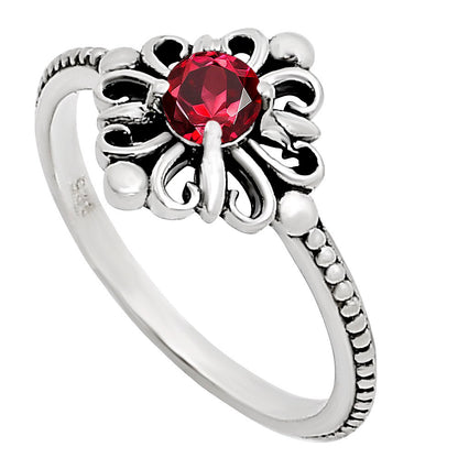 Hessonite Garnet Ring size-6 R-1721 SDR252081
