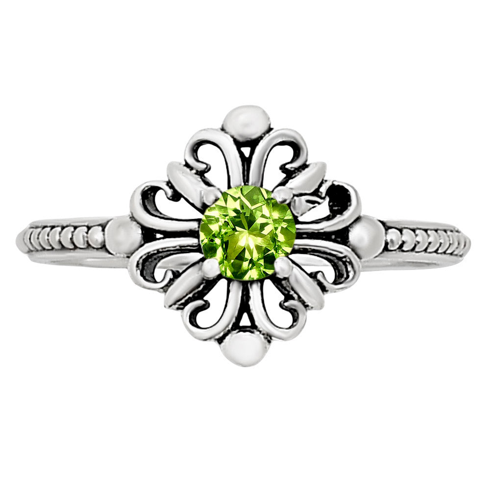Peridot Ring size-5.5 R-1721 SDR252100
