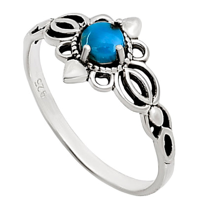 Sleeping Beauty Turquoise Ring size-6.5 R-1172 SDR252121
