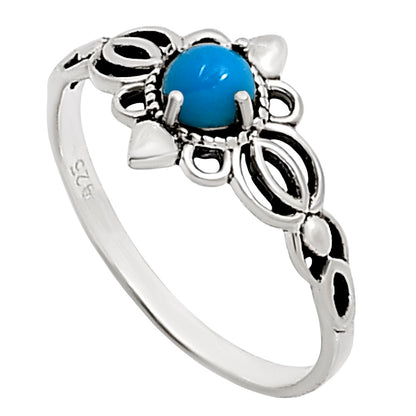 Sleeping Beauty Turquoise Ring size-7.5 R-1172 SDR252123