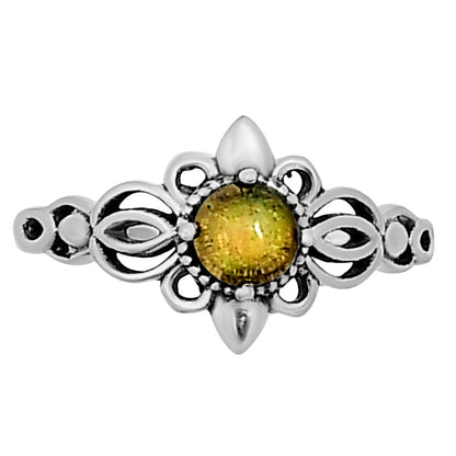 Ethiopian Opal Ring size-6 R-1172 SDR252142