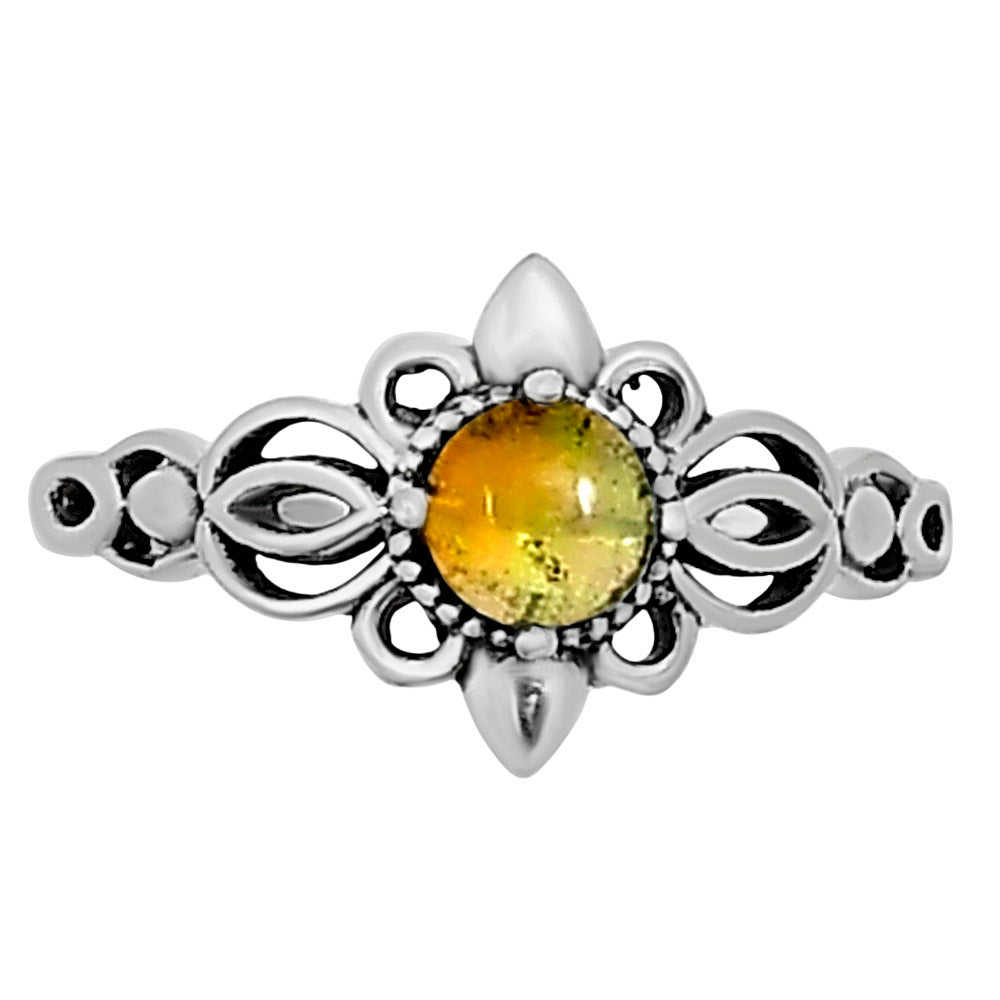 Ethiopian Opal Ring size-6.5 R-1172 SDR252144