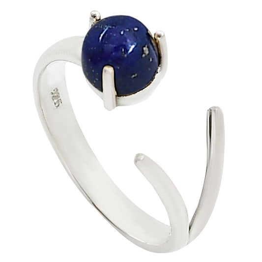 Adjustable - Lapis Lazuli Ring size-7 R-1176 SDR252346