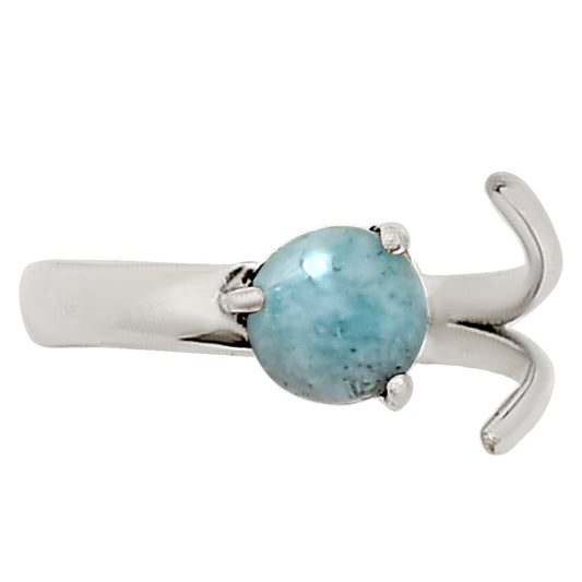Adjustable - Larimar (Dominican Republic) Ring size-7 R-1176 SDR252364